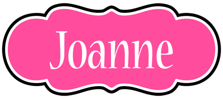 Joanne invitation logo