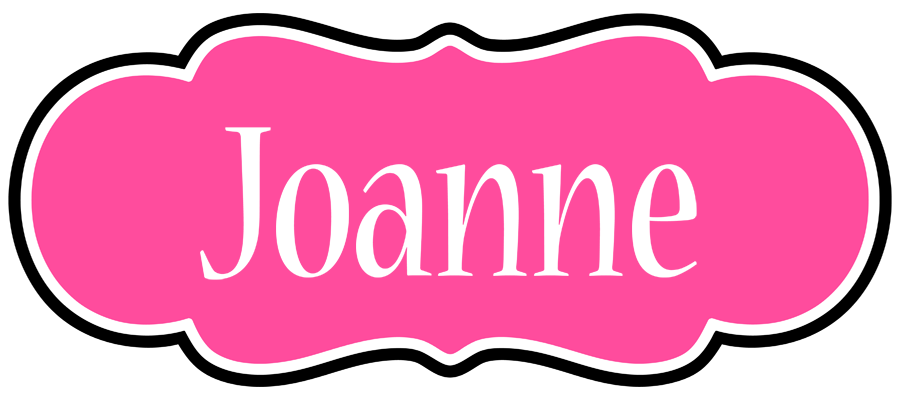 Joanne invitation logo
