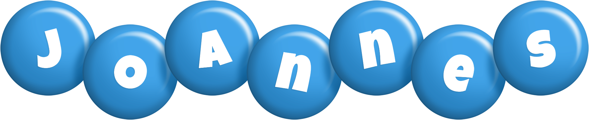 Joannes candy-blue logo