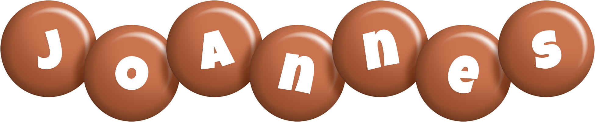 Joannes candy-brown logo