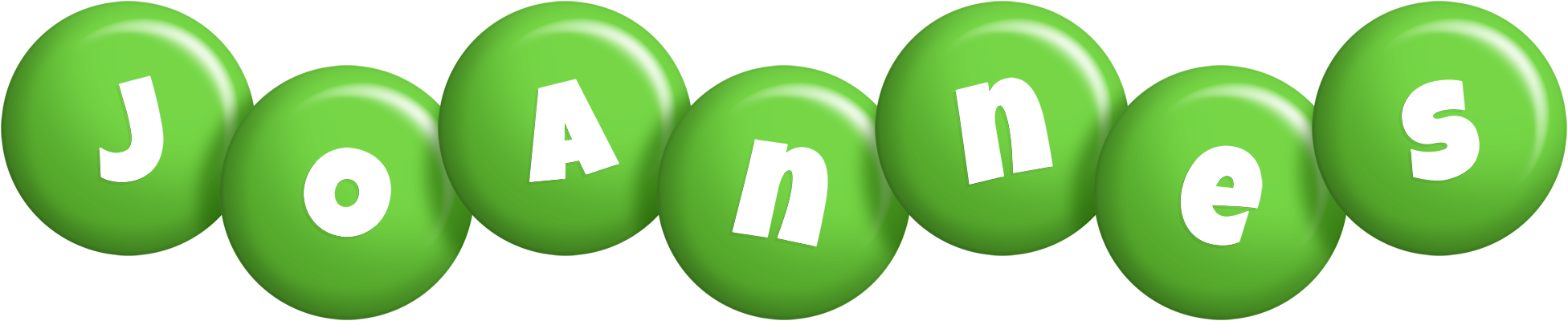Joannes candy-green logo