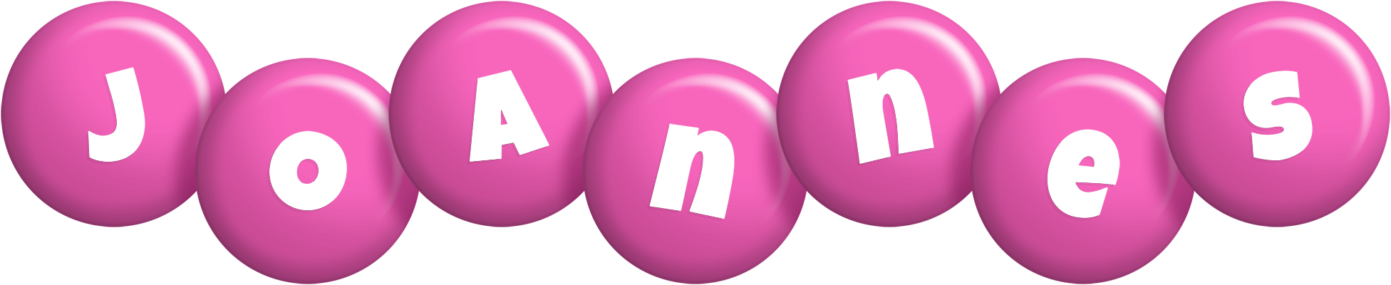 Joannes candy-pink logo