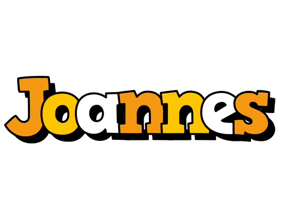 Joannes cartoon logo