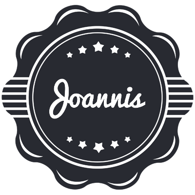 Joannis badge logo