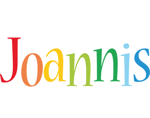 Joannis birthday logo