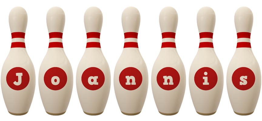 Joannis bowling-pin logo