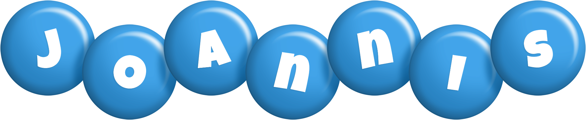 Joannis candy-blue logo