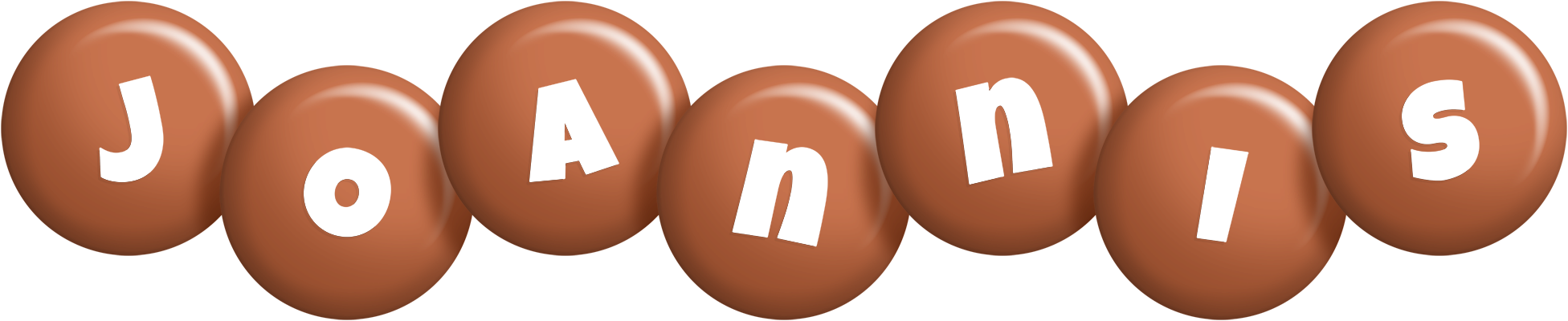 Joannis candy-brown logo