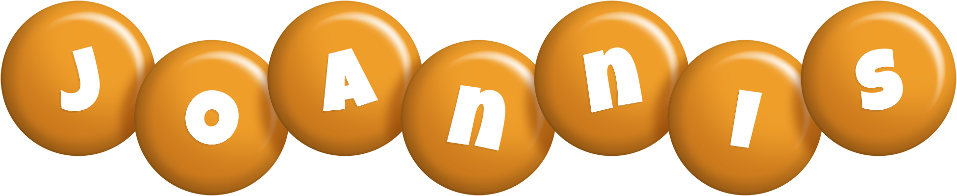 Joannis candy-orange logo