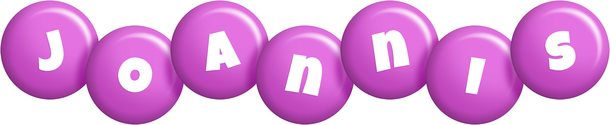 Joannis candy-purple logo