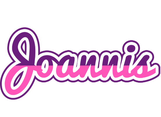 Joannis cheerful logo