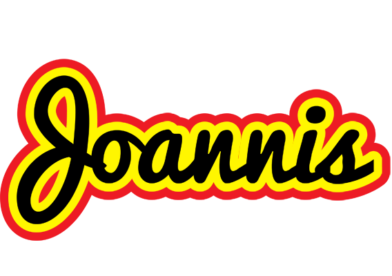 Joannis flaming logo