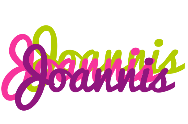 Joannis flowers logo