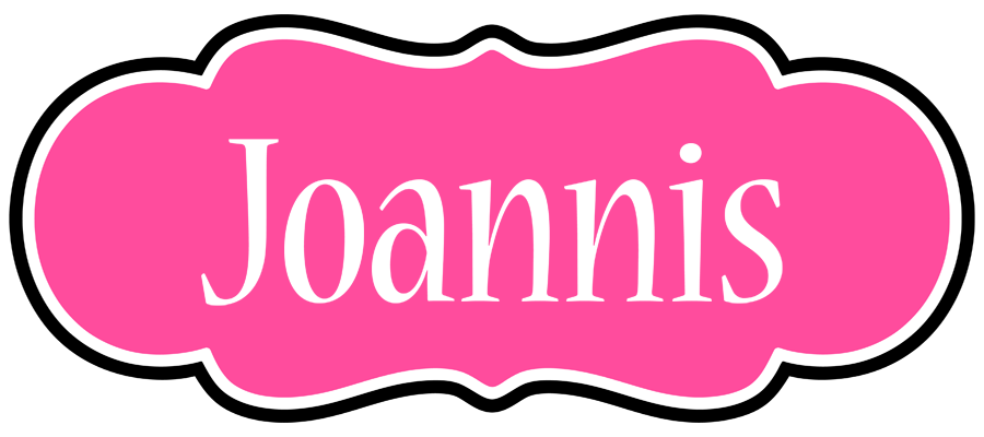 Joannis invitation logo