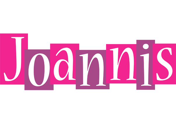 Joannis whine logo