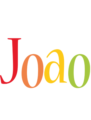 Joao birthday logo