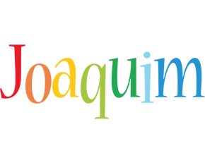 Joaquim birthday logo