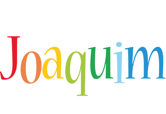 Joaquim birthday logo