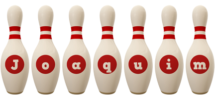 Joaquim bowling-pin logo