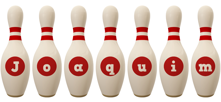 Joaquim bowling-pin logo