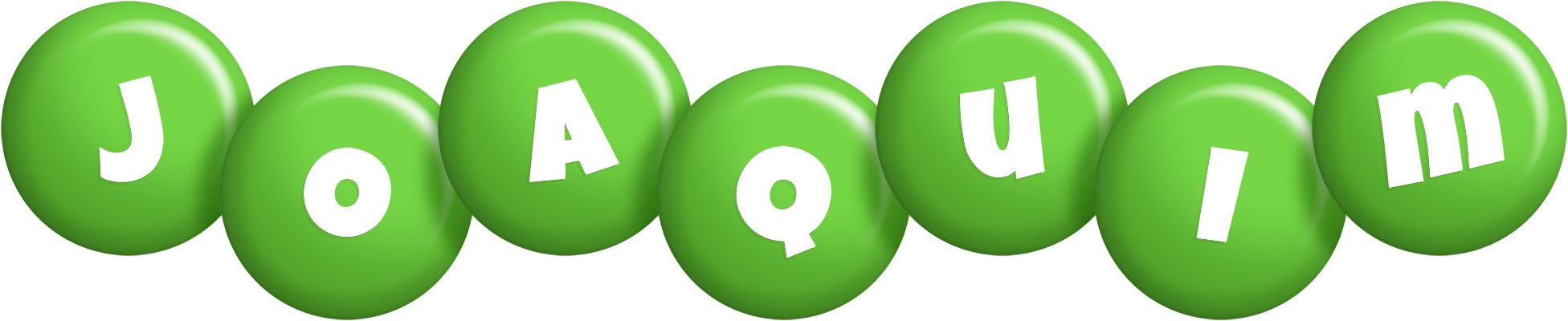 Joaquim candy-green logo