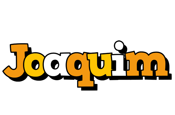 Joaquim cartoon logo