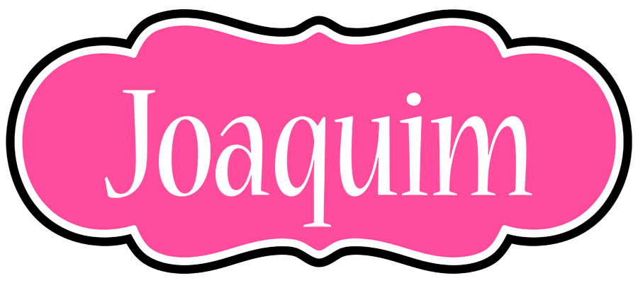 Joaquim invitation logo
