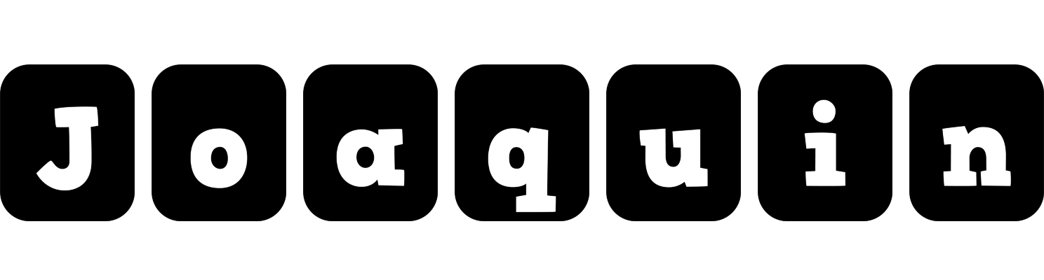 Joaquin box logo