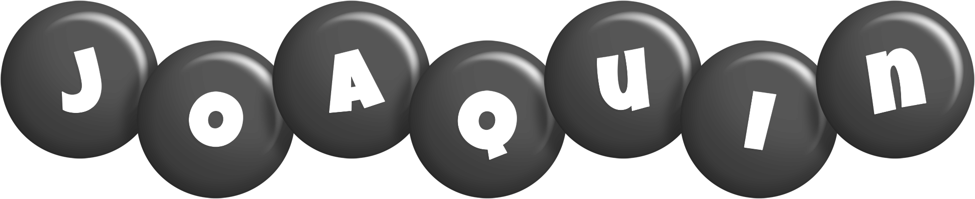 Joaquin candy-black logo