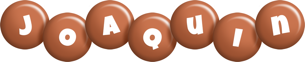 Joaquin candy-brown logo