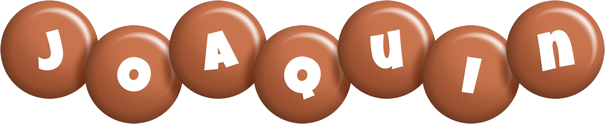 Joaquin candy-brown logo