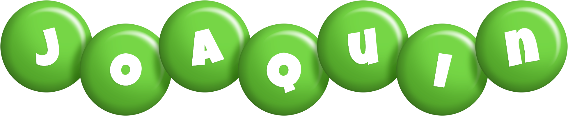 Joaquin candy-green logo