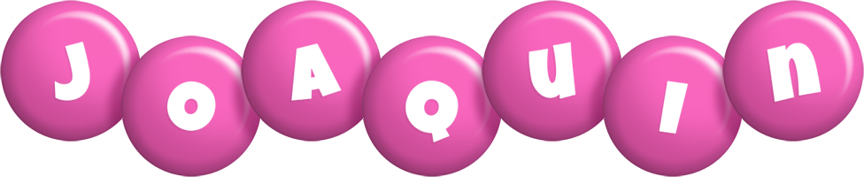 Joaquin candy-pink logo