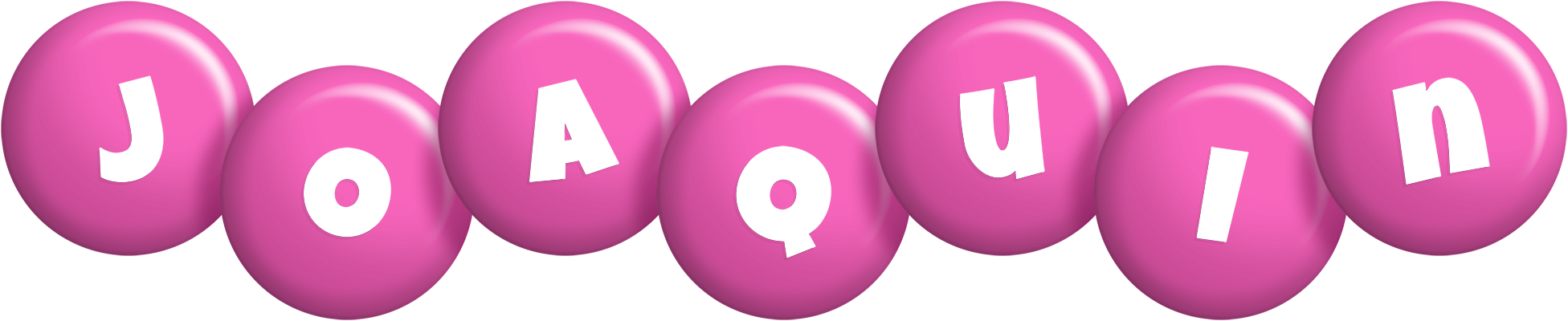 Joaquin candy-pink logo