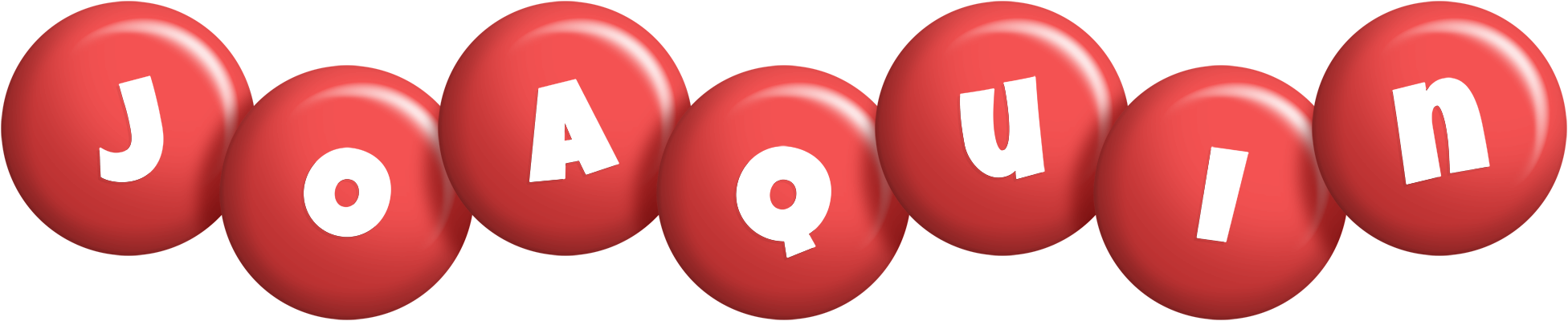 Joaquin candy-red logo