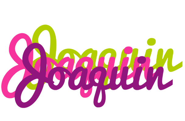 Joaquin flowers logo
