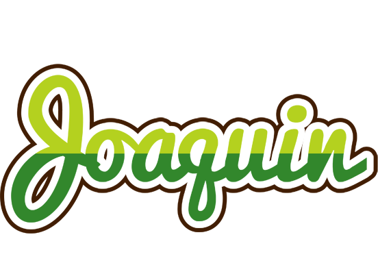 Joaquin golfing logo