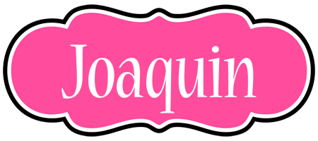 Joaquin invitation logo