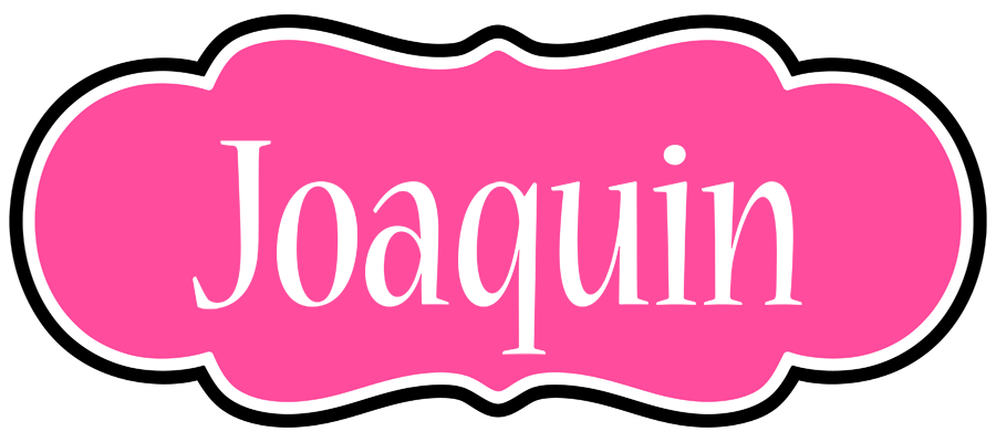 Joaquin invitation logo