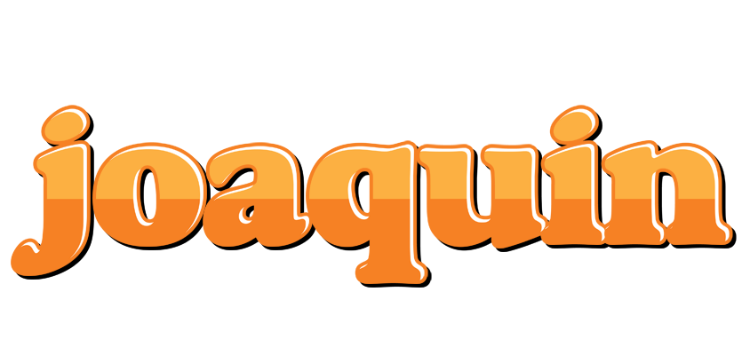 Joaquin orange logo