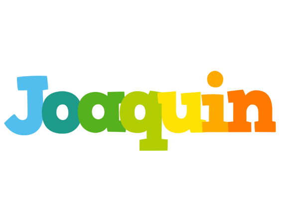 Joaquin rainbows logo
