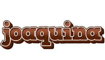 Joaquina brownie logo