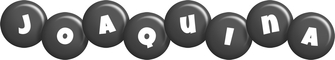 Joaquina candy-black logo