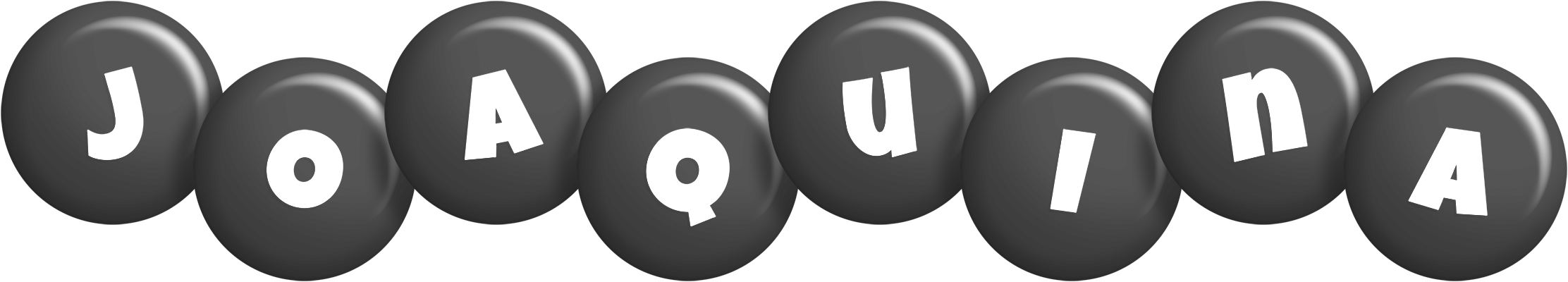 Joaquina candy-black logo