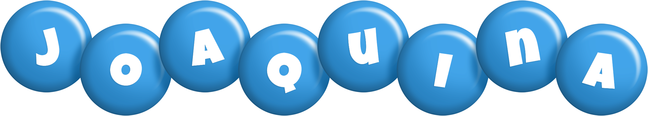 Joaquina candy-blue logo