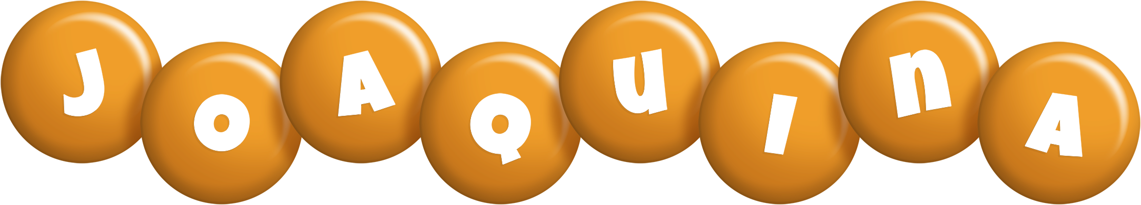 Joaquina candy-orange logo