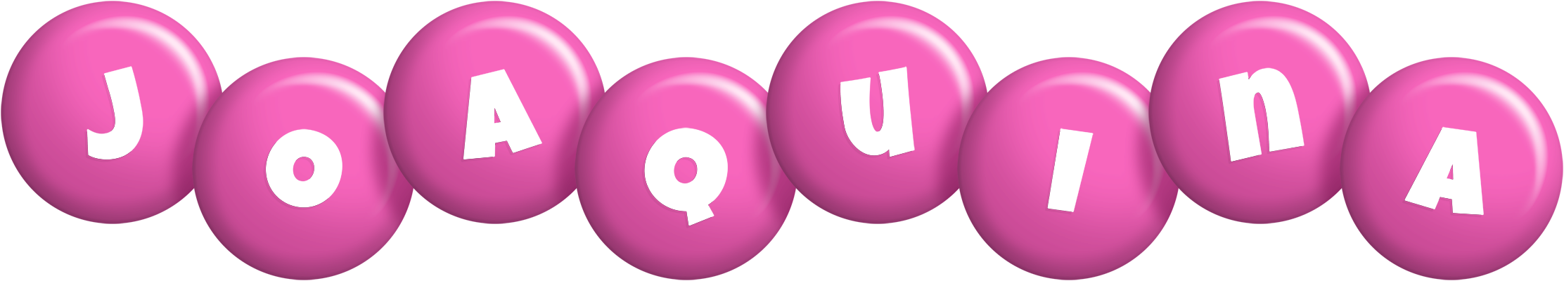 Joaquina candy-pink logo