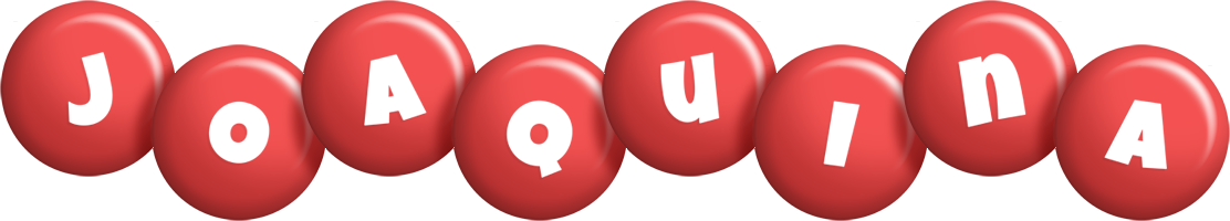 Joaquina candy-red logo