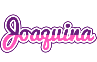 Joaquina cheerful logo