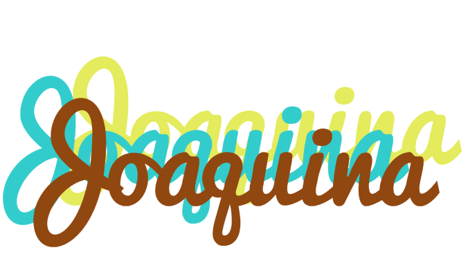 Joaquina cupcake logo